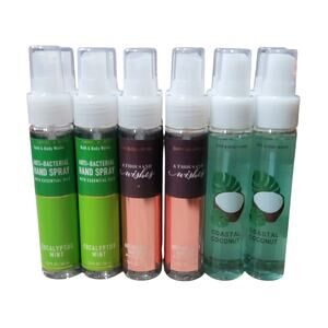 4 HAND SANITIZER SPRAY 1.9 OZ. BY BATH AND BODY WORKS  CHOOSE 4 FOR $20